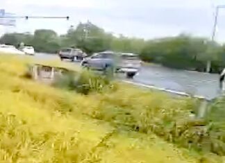 Accidente vial deja cuantiosos daños materiales