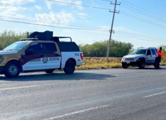 Hallan cadáver tirado en la carpeta asfáltica de la carretera Reynosa-San Fernando