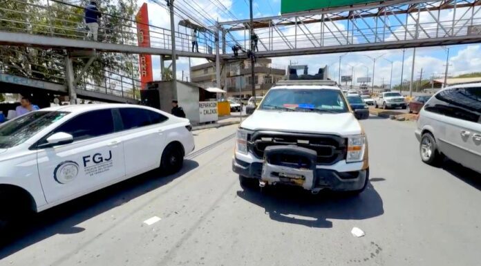 Muere persona en la vía pública en el boulevard Hidalgo