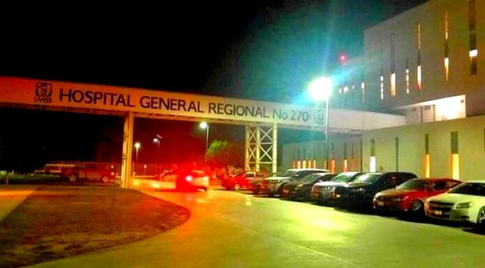 Muere persona en un pabellón del hospital 270 del IMSS