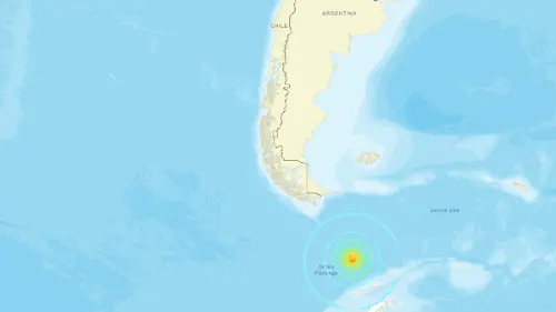 Amenaza de tsunami en Chile tras terremoto de 7.6 en la Antártida
