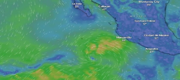 Se forma nueva depresión tropical frente a costas de Jalisco: así será su trayectoria