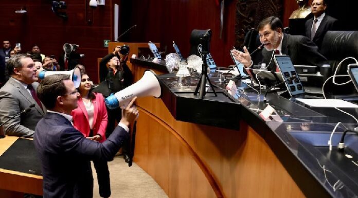 PAN no acudirá a sesión extraordinaria de la Permanente convocada por Noroña tras agresión de Alito Moreno