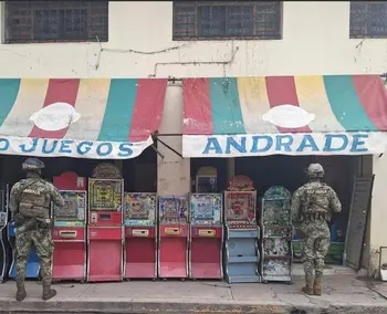 Aseguran máquinas tragamonedas utilizadas para reclutar jóvenes al narco