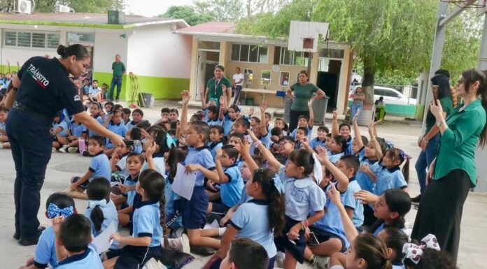 Llevan educación vial a Primaria