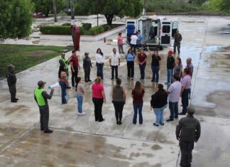 Participan CEDES en Simulacro Nacional 2025