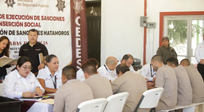 Refuerzan acceso a la justicia con jornada de visitas carcelarias