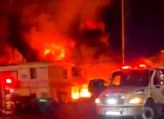 Voraz incendio deja cuantiosos daños en Yonke