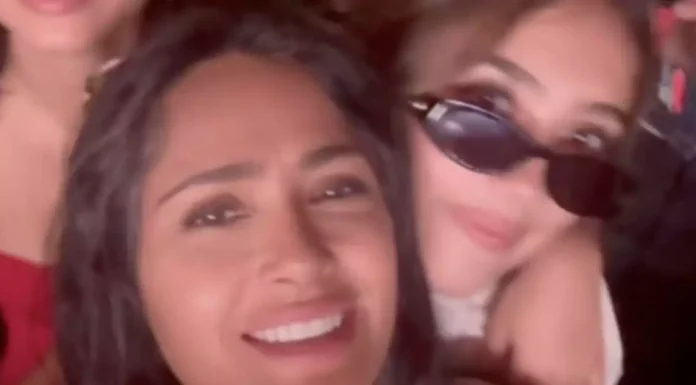 Complicidad y rock: Salma Hayek y su hija Valentina Paloma, disfrutan un épico concierto de Oasis