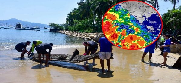 Prevén que tormenta tropical Lorena impacte dos veces en tierra, hay 3 estados en alerta máxima