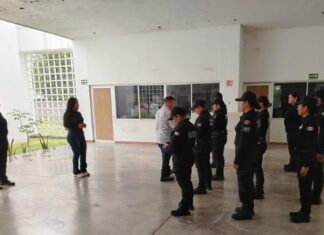 Recibe Guardia Estatal de Género capacitación en materia de salud mental