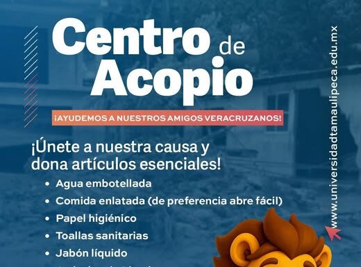 Ayudemos a nuestros amigos de Veracruz