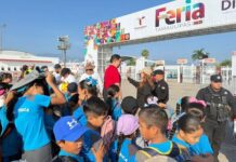 Llevan a niños y niñas de escuelas primarias a disfrutar de la Feria Tamaulipas