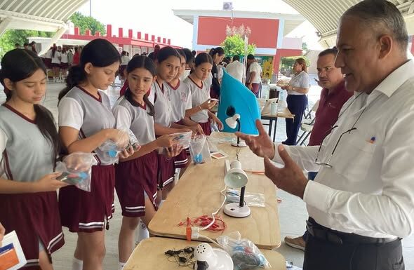 Impulsan la ciencia, tecnología y educación ambiental en escuelas de Tamaulipas