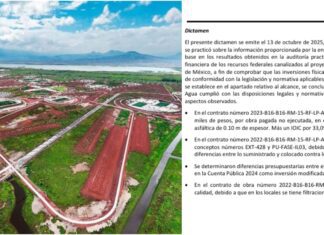 Y en las ruinas del NAIM… Auditoría halla irregularidades en el Proyecto Lago de Texcoco de la 4T