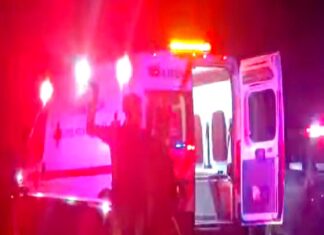 Accidente vial deja lesionados y daños en carretera Reynosa-Río Bravo