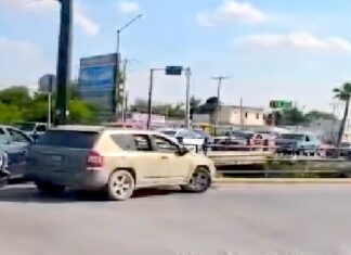 Accidente vial deja lesionados y daños materiales en el Colosio