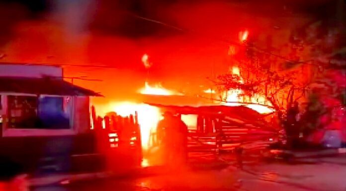Bomberos sofocan incendio en vivienda dejando daños en la Reservas Territorial Campestre