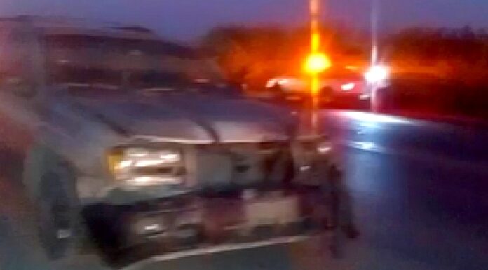 Chocan en el tétrico “Viaducto de la Muerte” dejando lesionaos y daños