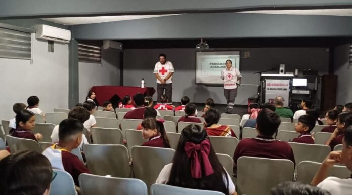 Promueven cultura de prevención y una respuesta eficaz ante emergencias médicas en las escuelas