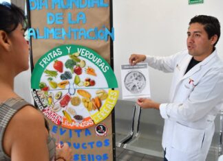 Conmemoran Día Mundial de la Alimentación con orientación nutricional