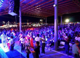 Gran noche en Miguel Alemán