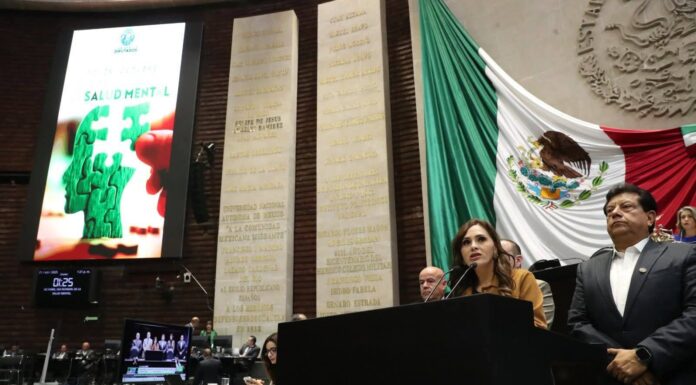Interviene diputada en Congreso en Día Internacional de la Salud Mental