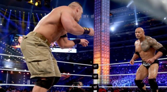 The Rock sufrió desgarres en cuatro partes del cuerpo en su lucha contra John Cena
