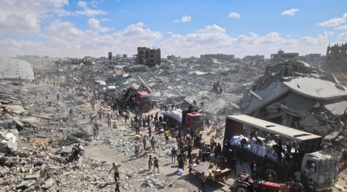 Ingresan 170 camiones con ayuda humanitaria a Gaza