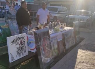 Participan PPLs del CEDES Reynosa en feria de emprendedores con venta de artesanías