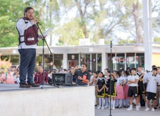 Anuncian inversión de más de 19 MDP para la modernización eléctrica de la Secundaria “Isaac Newton”