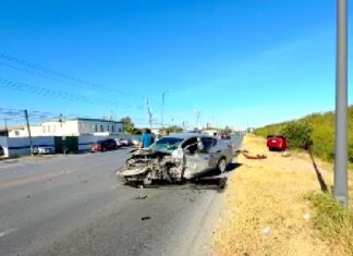 Chocan en la Ribereña dejando cuantiosos daños materiales