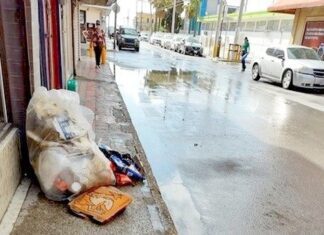 Exhortan a la población no arrojar basura a la calle