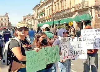 Reclamos por Manzo siguen haciendo eco; continúan las marchas en Michoacán