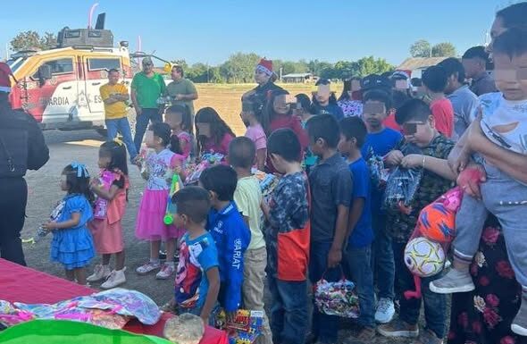 Con juguetes y convivencia, Guardia Estatal impulsa prevención social del delito en San Carlos