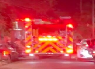 Bomberos acuden ha llamado de emergencias dos persona resultaron lesionadas