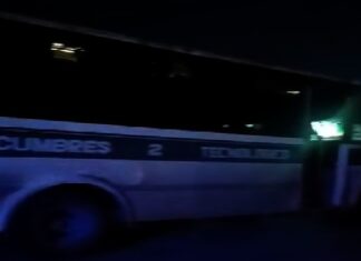 Choca pecera contra unidad particular en tétrico y oscuro sector popular