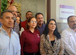 Autoridades de la federación, estatal y municipal analizan el tema de la preparatoria Medina Cedillo y el nuevo CBTIS en Tampico