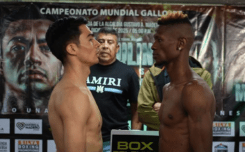 ¡Va por la corona! Chapulín Salas busca el título en Peso Gallo ante Landile Ngxeke