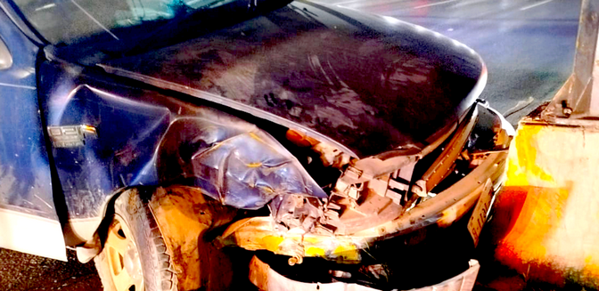 Se impactan unidades dejando cuantiosos daños materiales