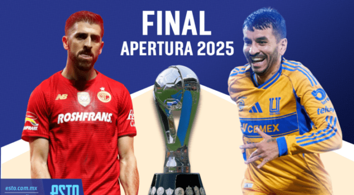 Final lista: Toluca y Tigres se enfrentan para definir al campeón del Apertura 2025