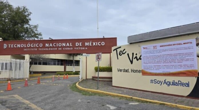 Delegación D-V-109 del IT Ciudad Victoria se suma a protesta nacional del SNTE Sección 61