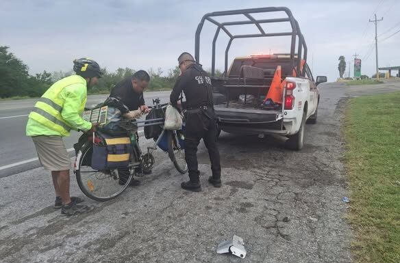 Aseguran ciclistas constatan seguridad y presencia policial en carreteras