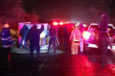 Clima gélido causa accidentes carreteros en Durango