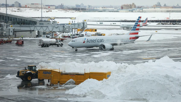 Tormenta invernal paraliza aeropuertos en EU: Aerolíneas cancelan más de mil 500 vuelos en un día