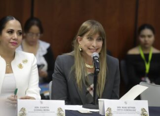Se pronunció Maki Ortiz por una reforma electoral que fortalezca al INE y a la democracia