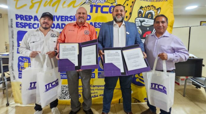ITCC y CANACO firman convenio en beneficio de estudiantes y sector empresarial