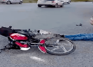 Un lesionado dejo un aparatoso accidente vial en complejo maquilador