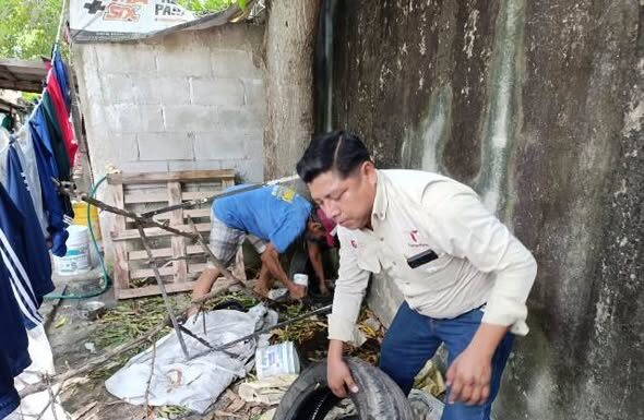Realizan acciones preventivas contra el dengue