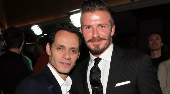 Cómo la amistad de Marc Anthony y los Beckham influyó en el distanciamiento con Brooklyn y la familia Peltz